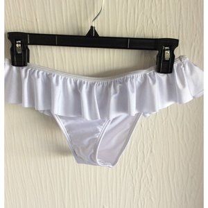 NWOT, Relleciga, Size S, Bikini bottoms, White